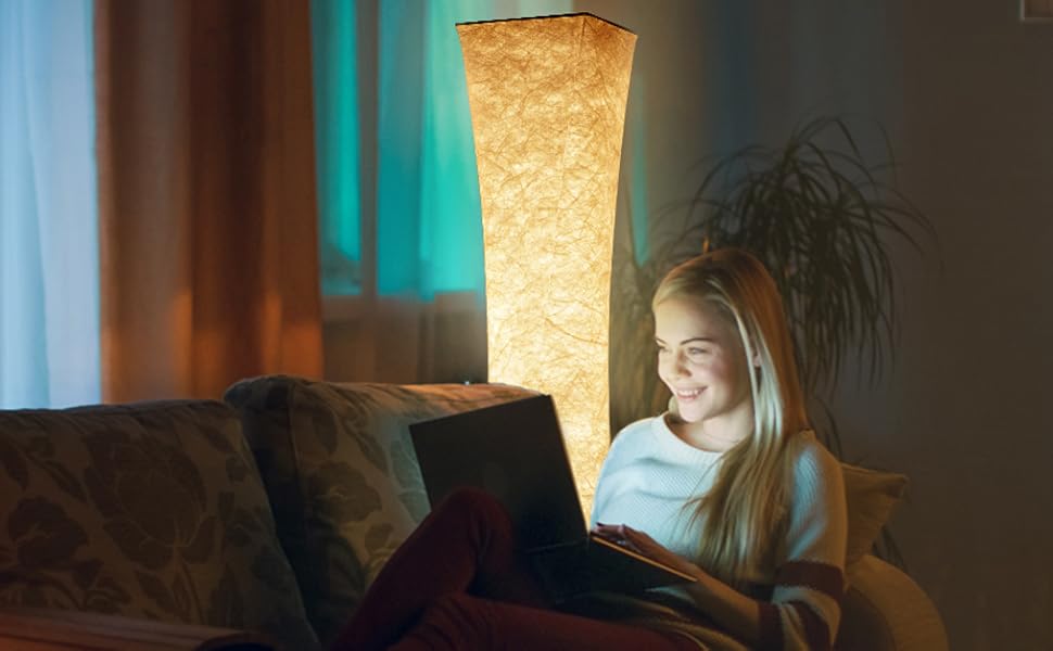 lampadaire sur pied salon avec telecommande