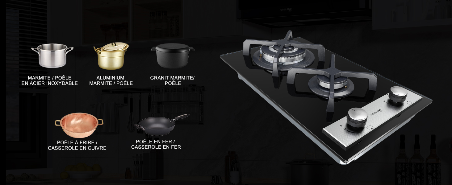plaque de cuisson au gaz