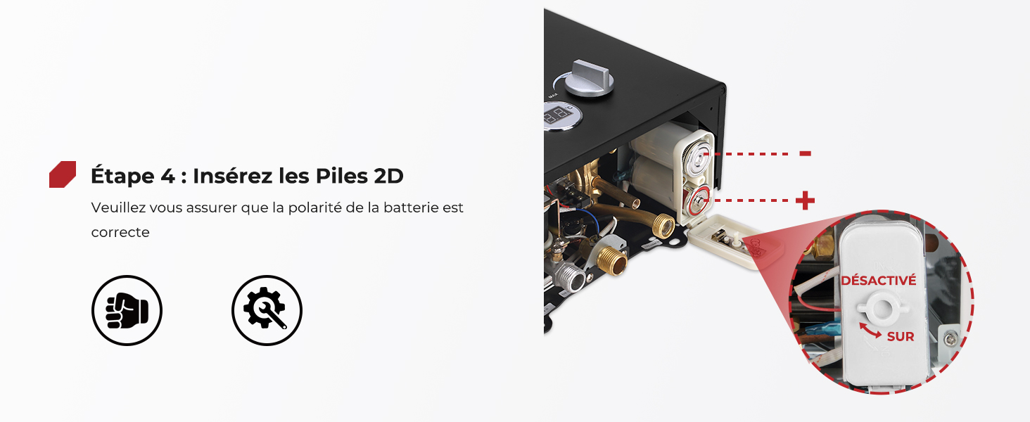 Piles Insérées