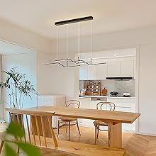 Modern Black Pendant Light