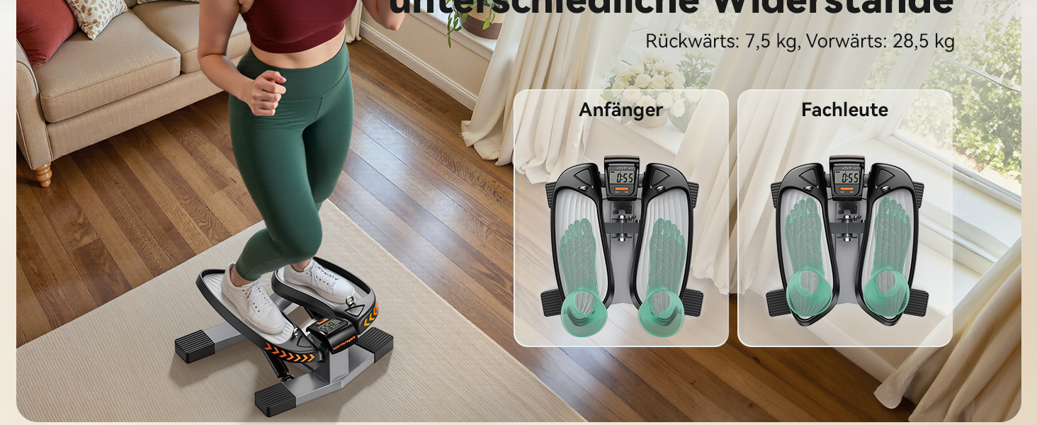 Der Text lautet „Zubehör für den Schieneninstallationscode“. Mehrere Bilder zeigen den Installationsvorgang der Montage von Hardware auf einer weißen Oberfläche.