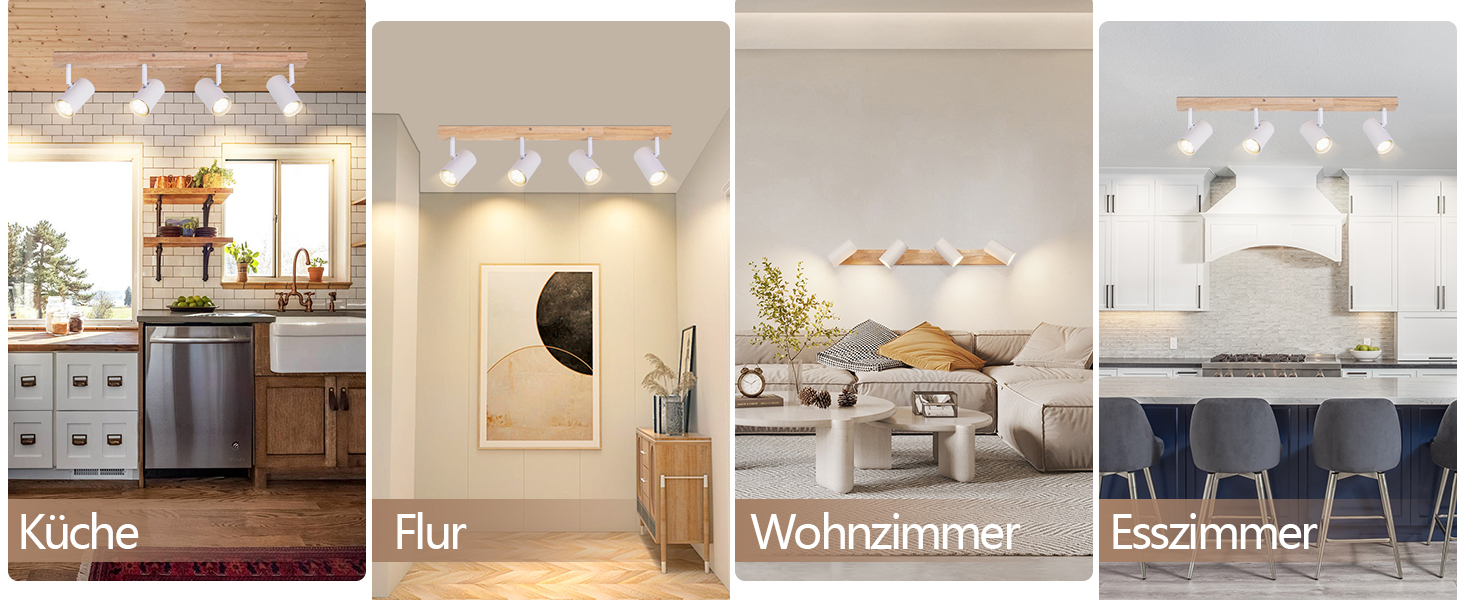 Deckenstrahler Weiß