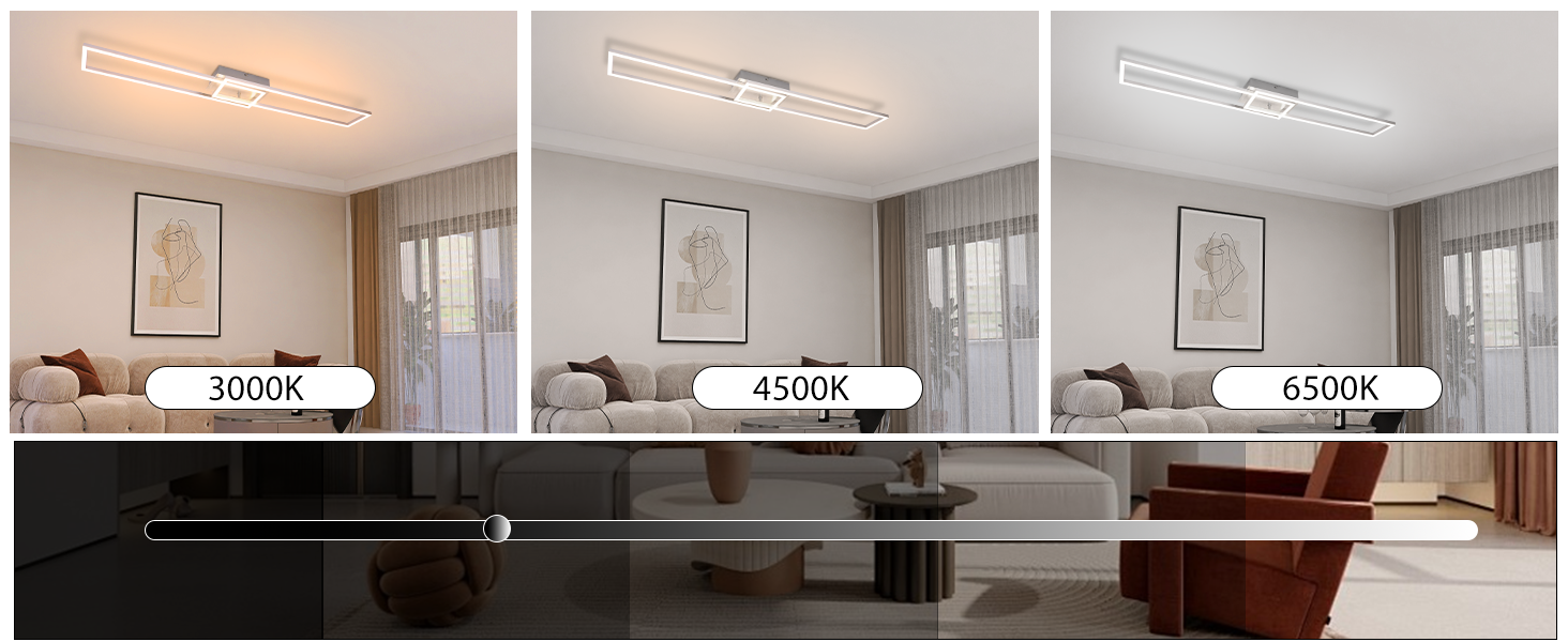 led wohnzimmerlampe modern