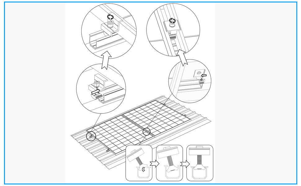 Soporte de panel solar
