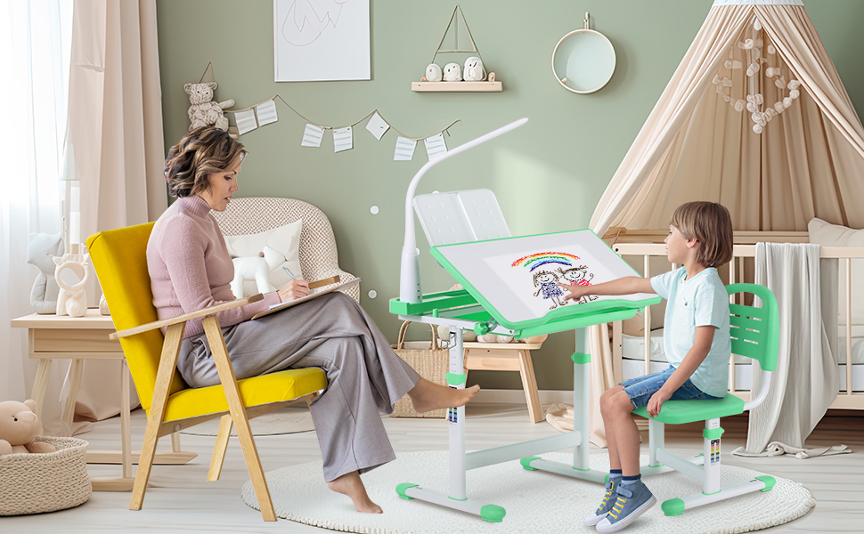Bureau Ergonomique avec Chaise