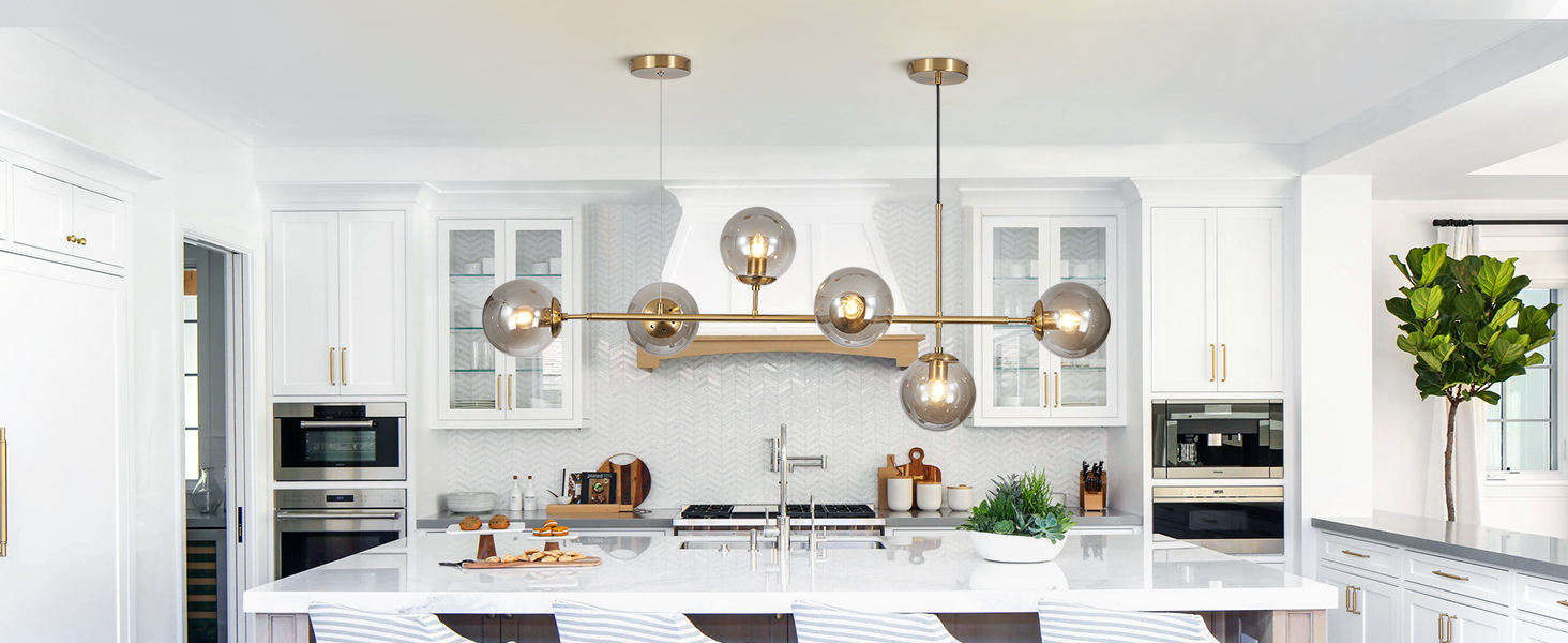 sputnik gold chandelier