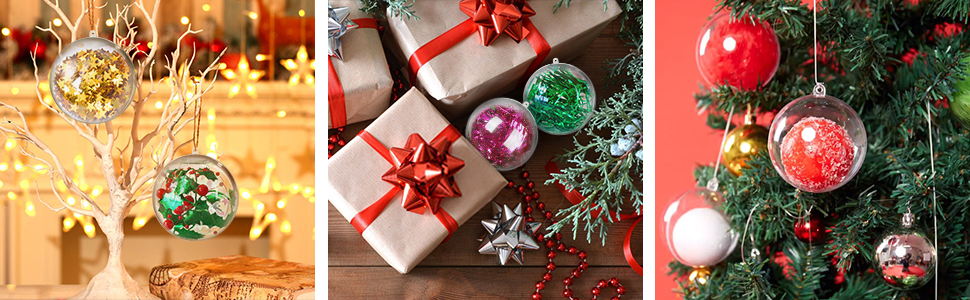 weihnachtskugeln kunststoff weihnachtskugeln zum befüllen christbaumkugeln zum befüllen kugeln 