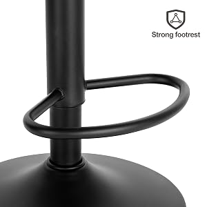 WOLTU Tabouret de Bar Pivotant. Tabouret Bar Réglable en Hauteur