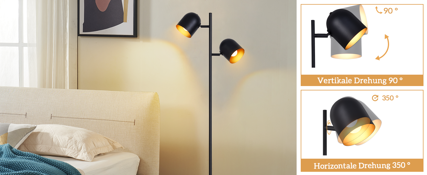 stehlampe schwenkbar