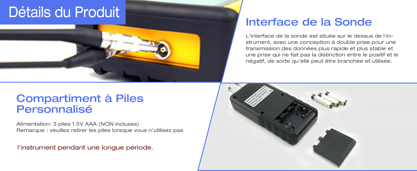 Jauges d'épaisseur à Ultrasons