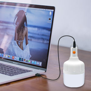  USB chargeable Light modes Infinitely dimmable Camping Light for Hiking Emergency Tent Light 