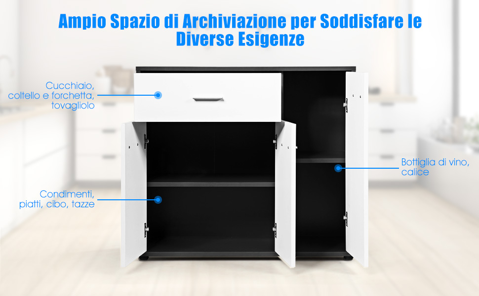 Credenza GOPLUS 3