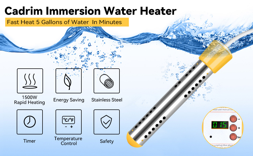 Cadrim Immersion Water Heater