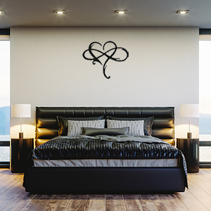 Angel&H Infinite Heart Wall Decor Art
