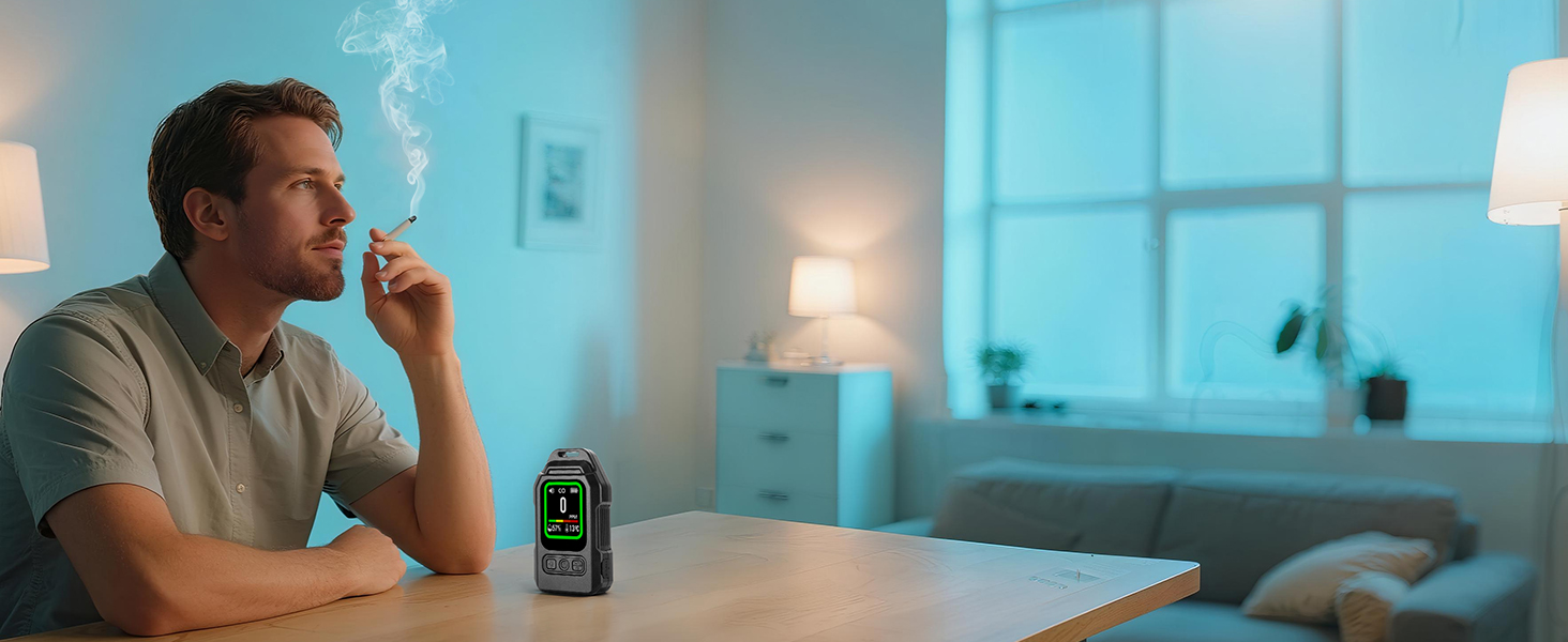 Alarma de monóxido de carbono para viajes, detector de monóxido de carbono para coche