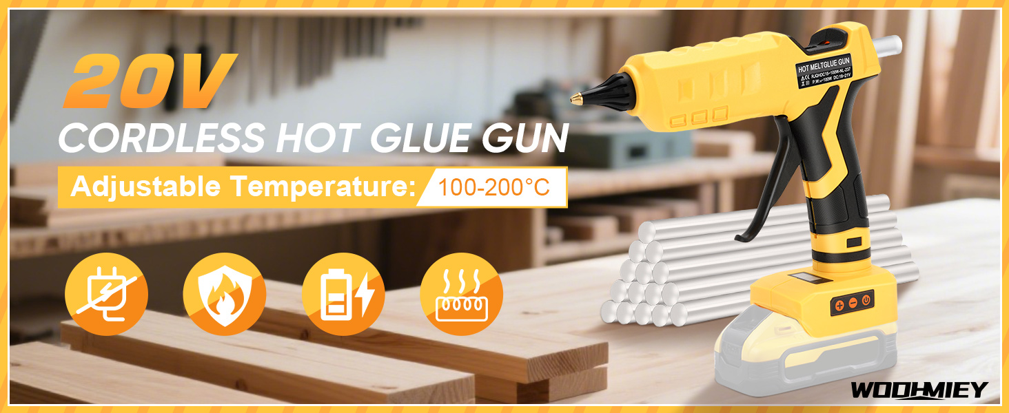 20V Hot Glue Gun