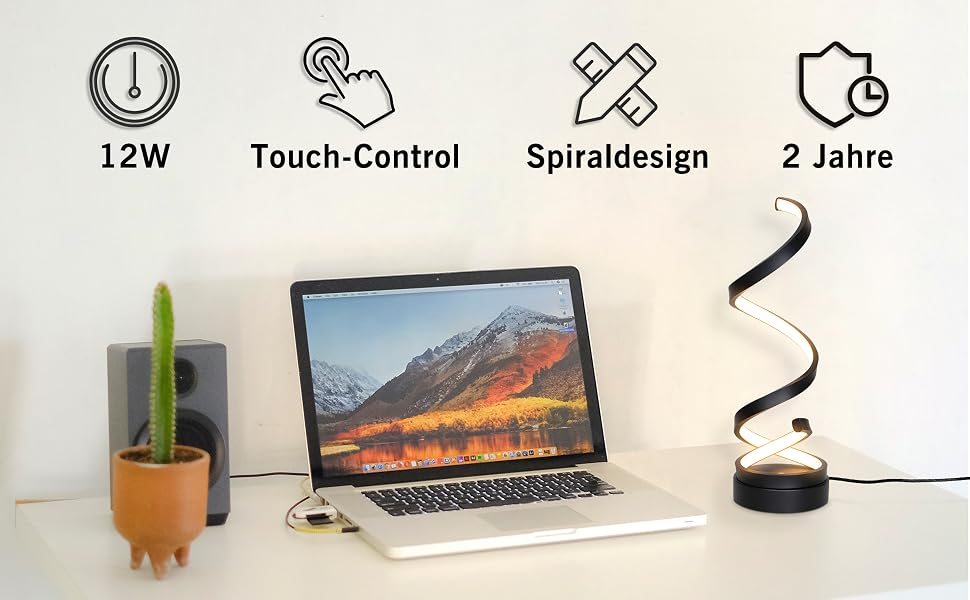 tischlampe touch dimmbar