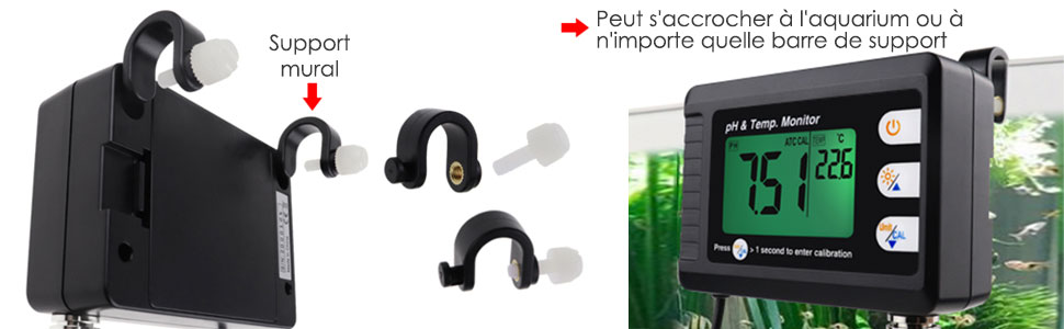 Compteur de pH et de température