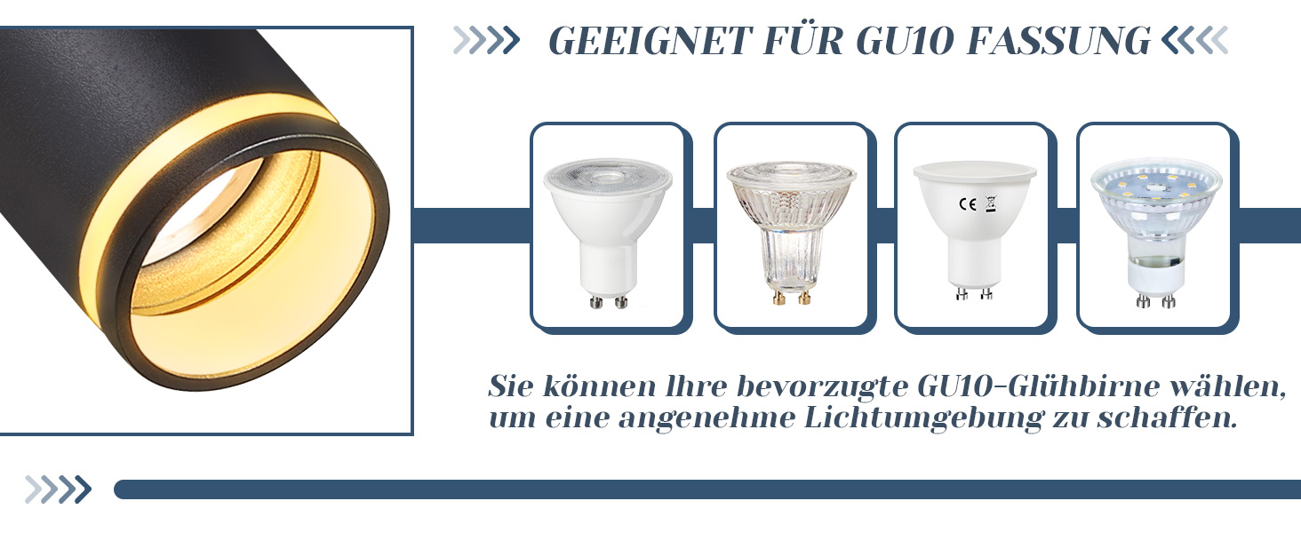 GU10 DECKENSPOTS