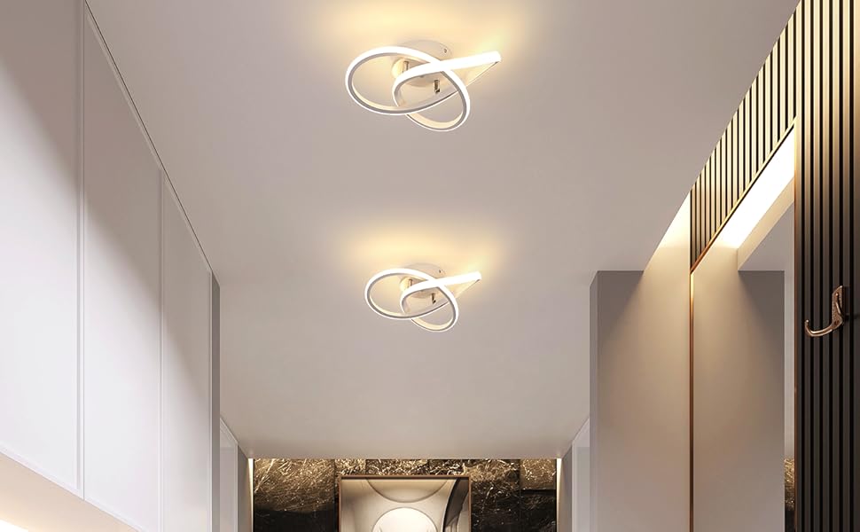 LED Deckenleuchte Weiß 3000K