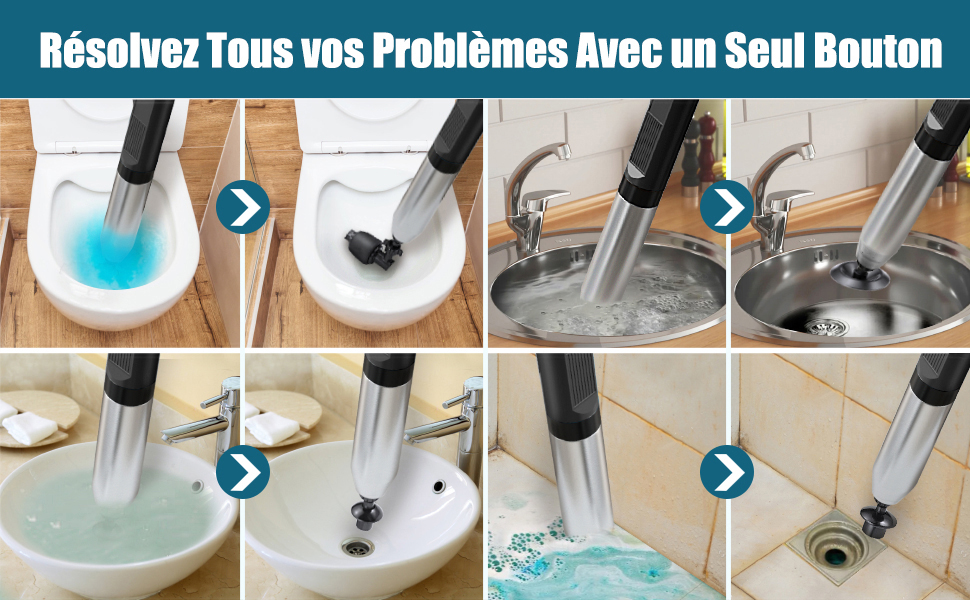 pompe deboucheur wc