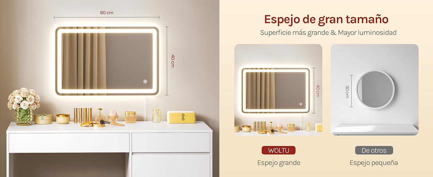 El texto dice «Espaço de guarda-roupa». Configuración de almacenamiento interior para el hogar que muestra estanterías montadas en la pared y productos de organización con vegetación decorativa.