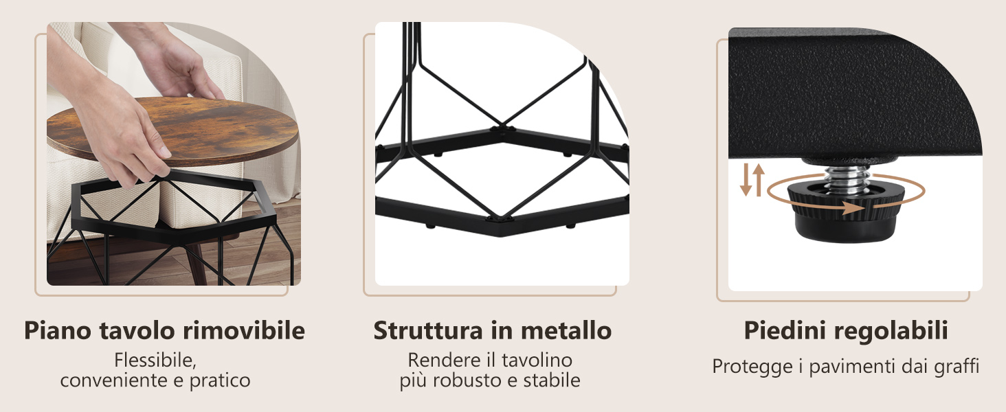 Tavolini WOLTU