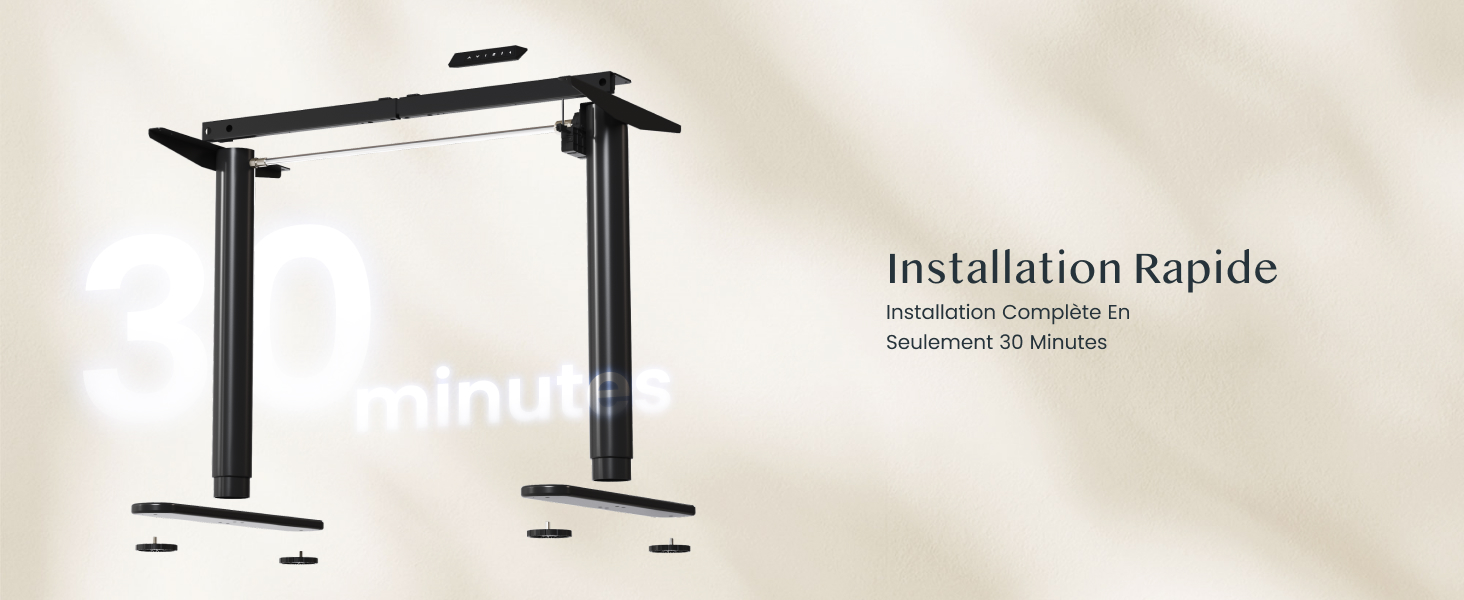 Installation rapide - processus de montage et configurations flexibles