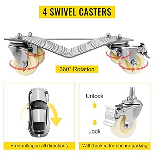 chariot déplace voiture