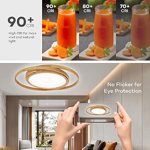 Lámpara de techo LED de madera