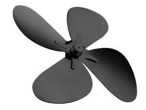 Magnétique Ventilateur Poele à Bois