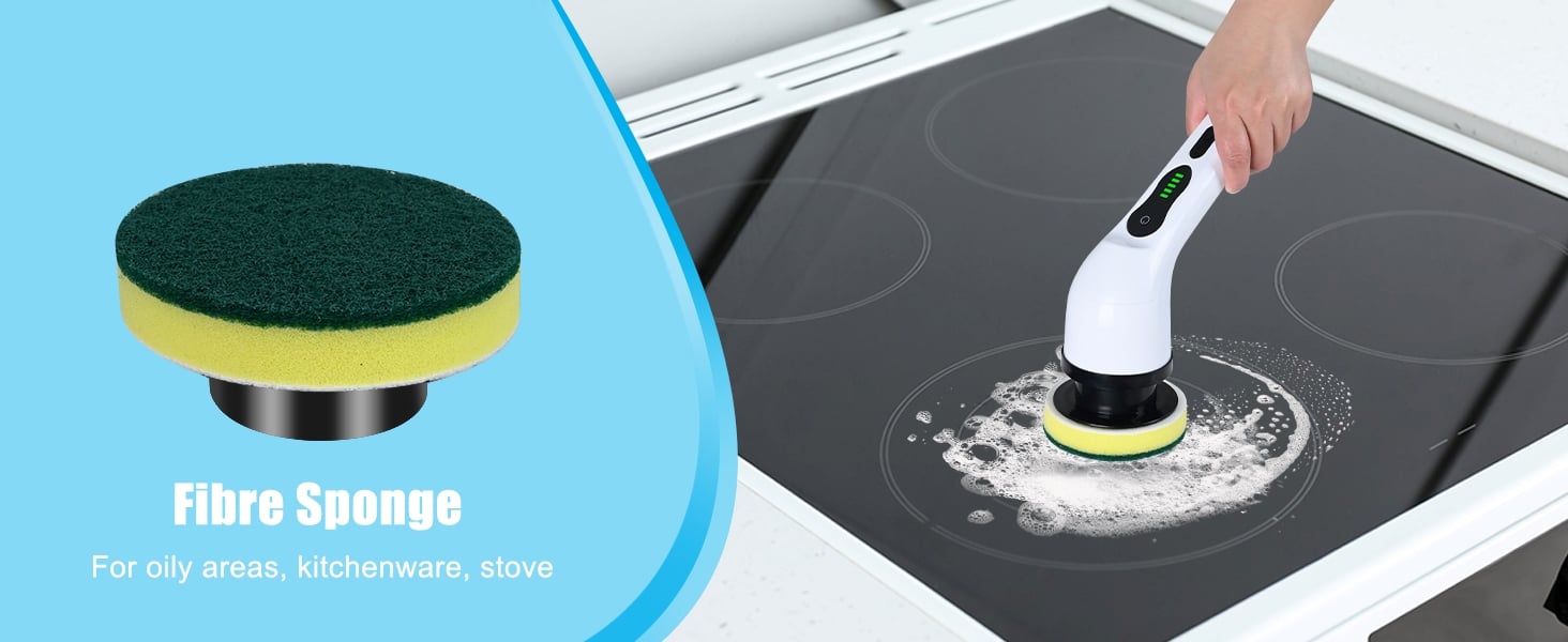 shower cleaner brush electric
