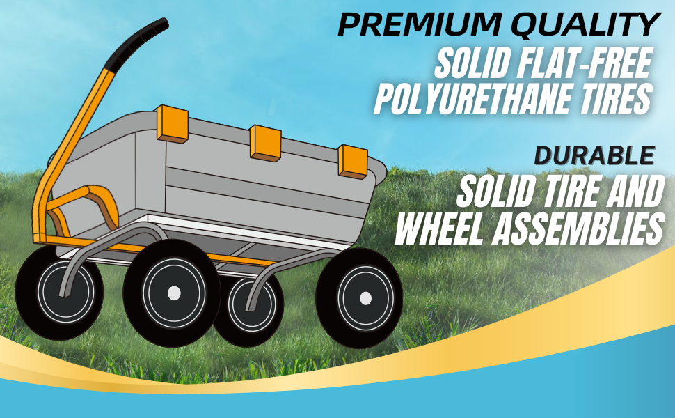 flat-free tire and wheel
