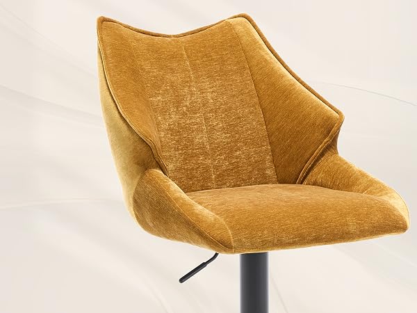 tabouret haut tabouret cuisine tabouret bar velours tabouret jaune tabouret bar 