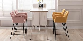 tabouret de bar gris