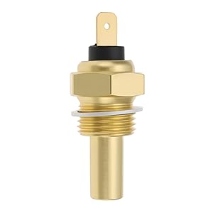 Series of brass/gold-colored plumbing fittings or connectors shown from different angles, featuring hexagonal heads and threaded portions.
