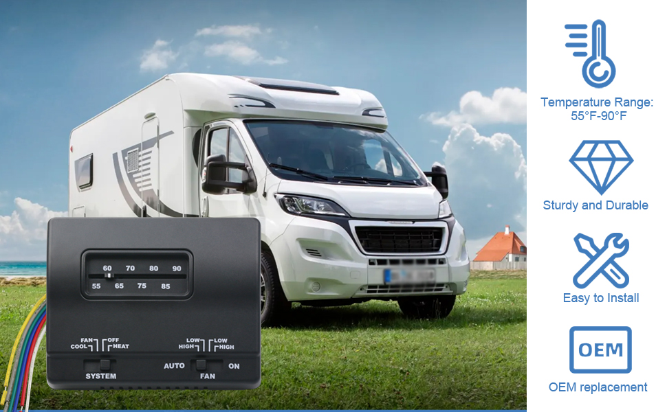 Termostato Coleman Mach para autocaravanas