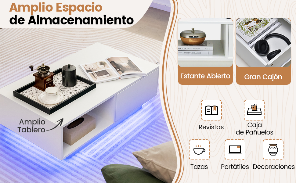 Mesa de Centro COSTWAY