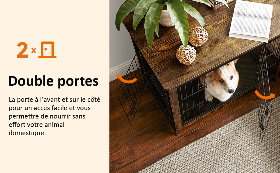 cage pour chien xxl l solide voiture pliable transport aluminium intérieur xl avion grande taille