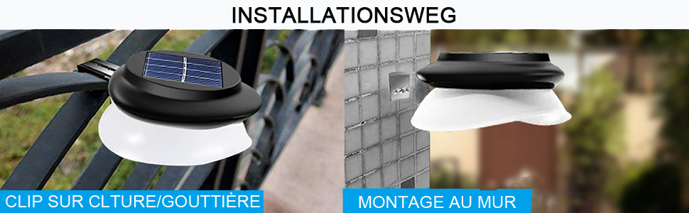 lampes solaires pour extérieur