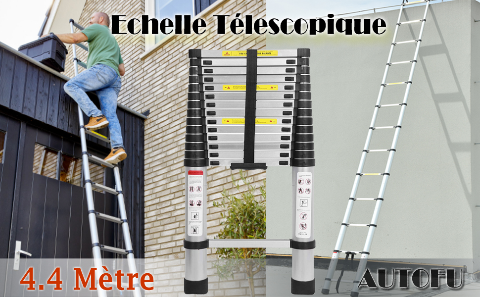 échelle télescopique échelle pliable échelle pliable multifonction