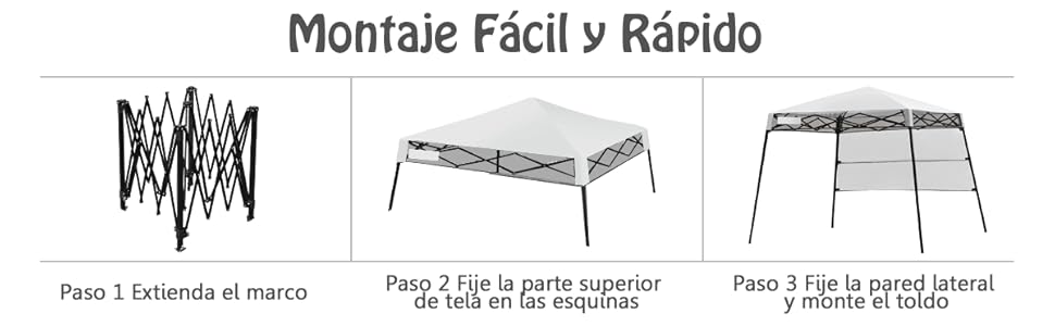 Carpa de Apertura Automática