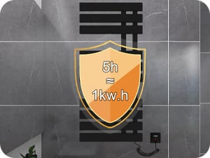 Porte-serviettes électrique