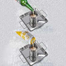 Structure grillagée pour poulet