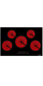 table de cuisson en céramique