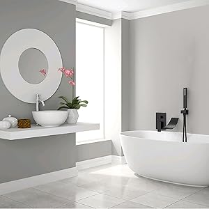 Mitigeur Baignoire Noir