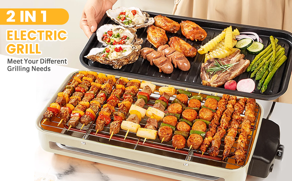elektrischer Indoor-Grill, rauchfreier Indoor-Grill, koreanischer BBQ-Grill, Indoor-Raclette-Grill, Elektrogrill