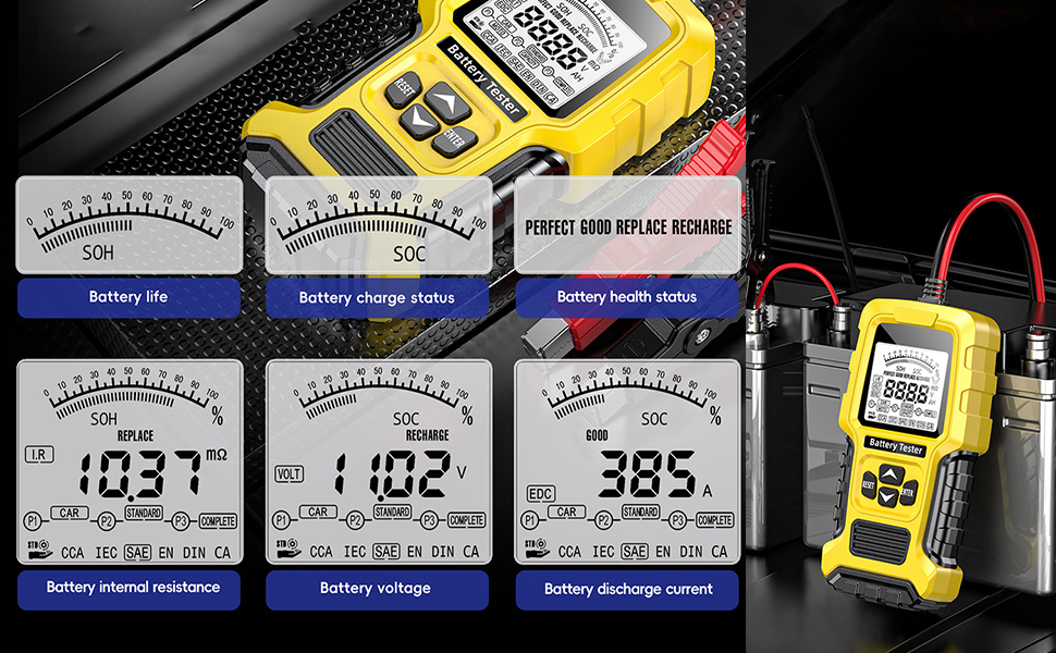 Tester della batteria