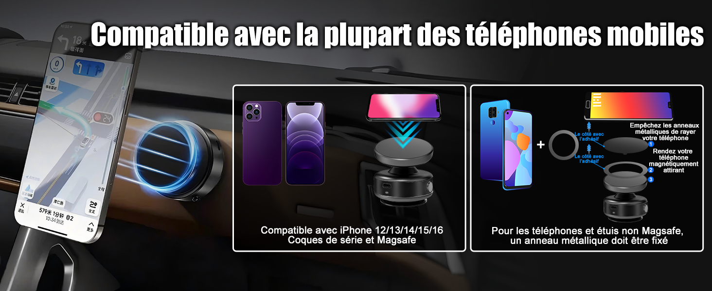 Supporto telefonico magnetico
