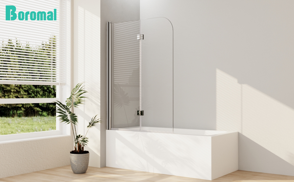 Duschwand für Badewanne